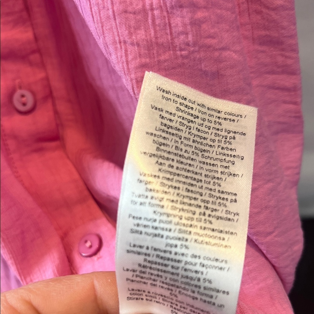 NWT Peppercoen Nabatbanzi Shocking Pink Midi Dress - Picture 10 of 10